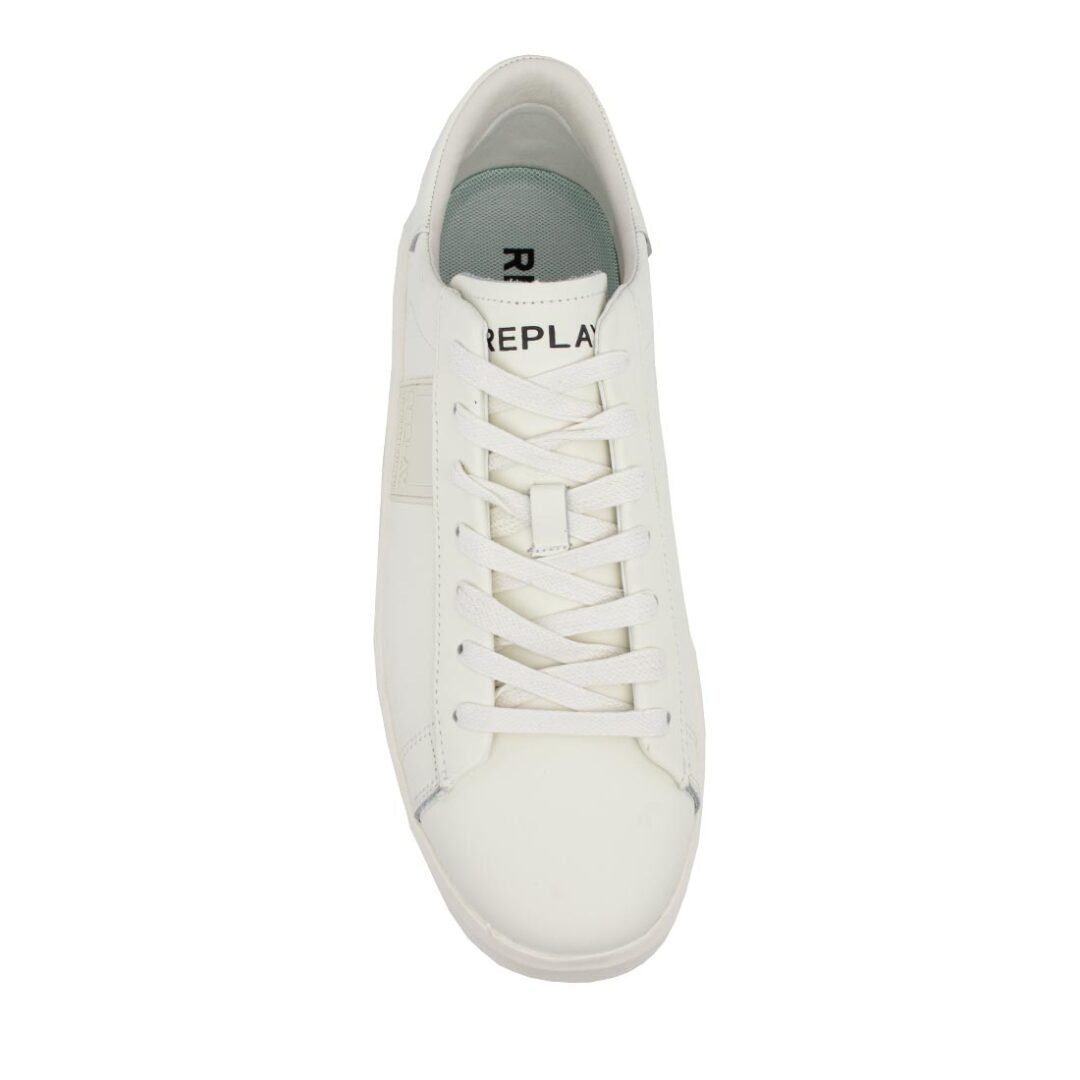 REPLAY ΑΝΔΡΙΚΑ SNEAKERS UNIVERSITY GMZ4O.000.C0004L 0061 WHITE - Image 5