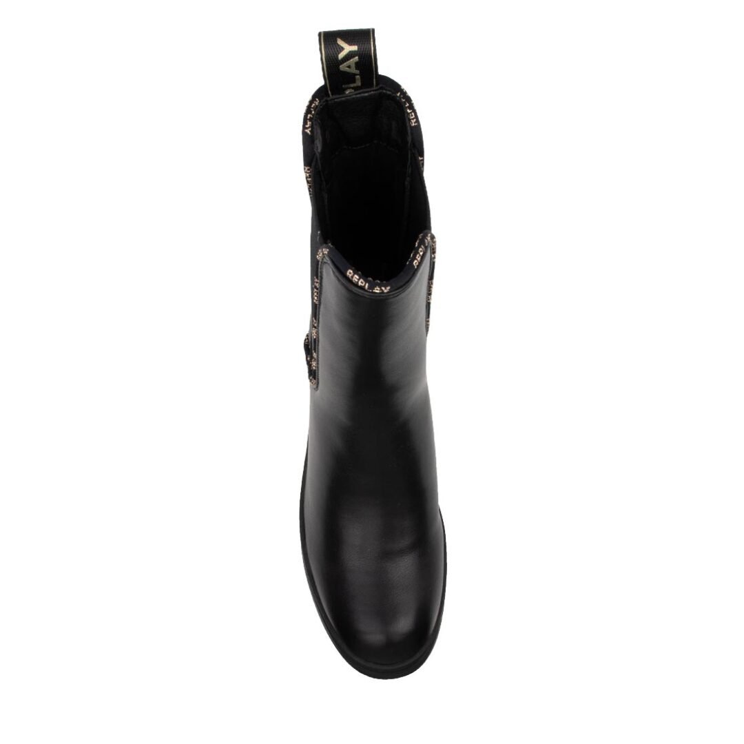 REPLAY ΓΥΝΑΙΚΕΙΑ ΜΠΟΤΑΚΙΑ ΜΕ ΤΑΚΟΥΝΙ ANGELA CHELSEA HIGH RP5S0005S 003 BLACK - Image 5