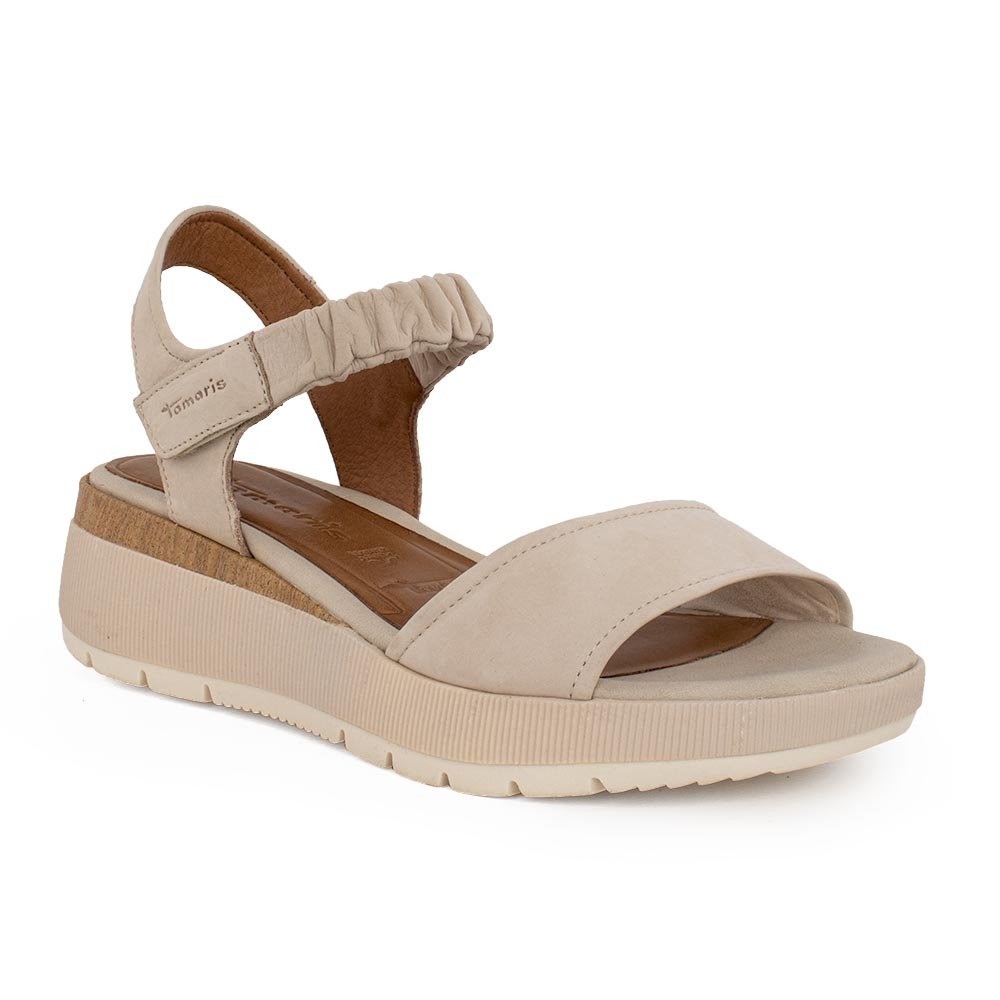 TAMARIS ΓΥΝΑΙΚΕΙΑ SUEDE COMFORT ΠΕΔΙΛΑ 1-28202-28 418 IVORY - Image 2