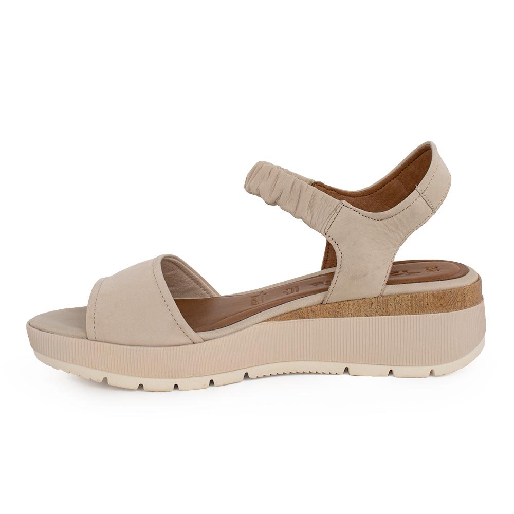 TAMARIS ΓΥΝΑΙΚΕΙΑ SUEDE COMFORT ΠΕΔΙΛΑ 1-28202-28 418 IVORY - Image 3