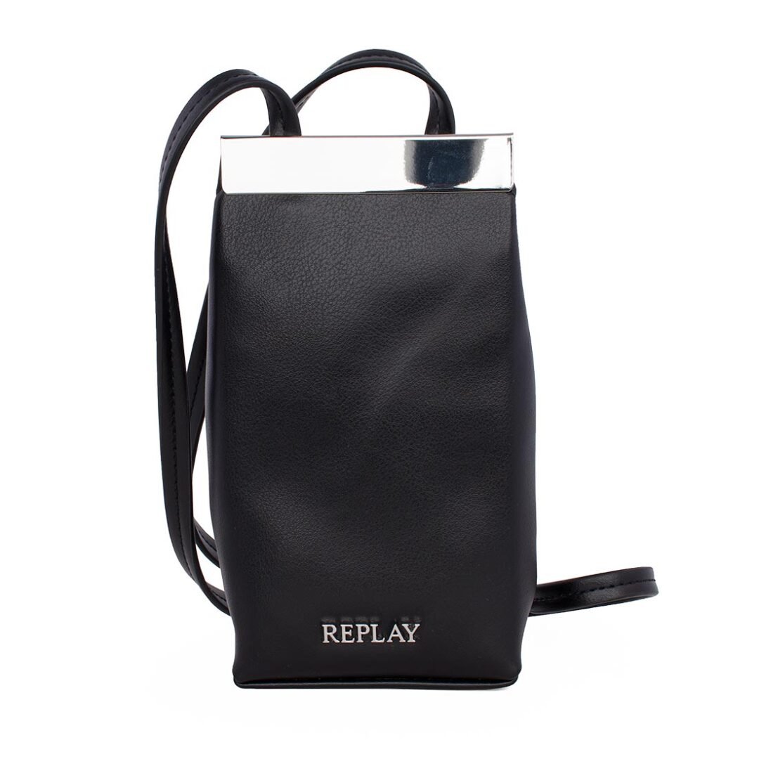 REPLAY ΓΥΝΑΙΚΕΙΟ CROSSBODY ΤΣΑΝΤΑΚΙ ΚΙΝΗΤΟΥ FW5340.000.A0458C 098 BLACK