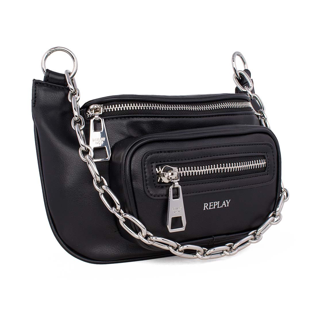REPLAY ΓΥΝΑΙΚΕΙΟ CROSSBODY ΤΣΑΝΤΑΚΙ FW3559.000.A0458C 098 BLACK - Image 2