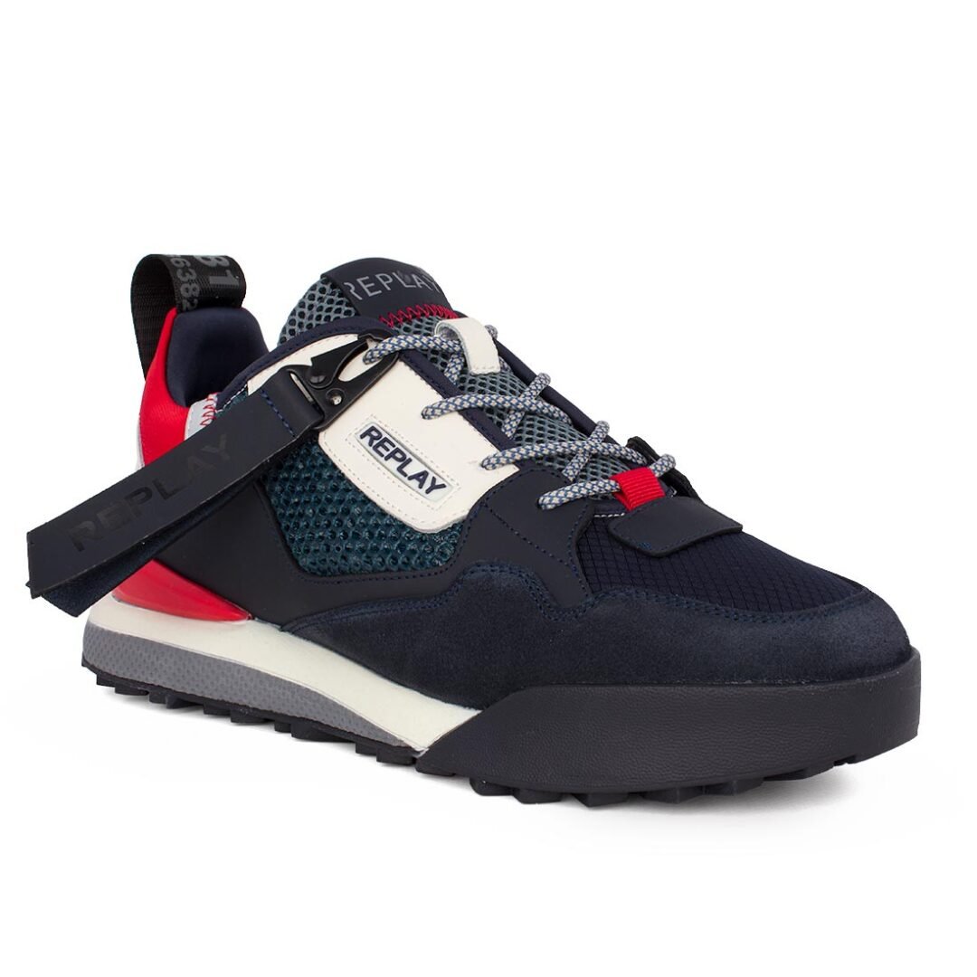 REPLAY ΑΝΔΡΙΚΑ SNEAKERS FIELD 2.0 WIND RS8L0006L 0216 NAVY/WHITE/RED - Image 2