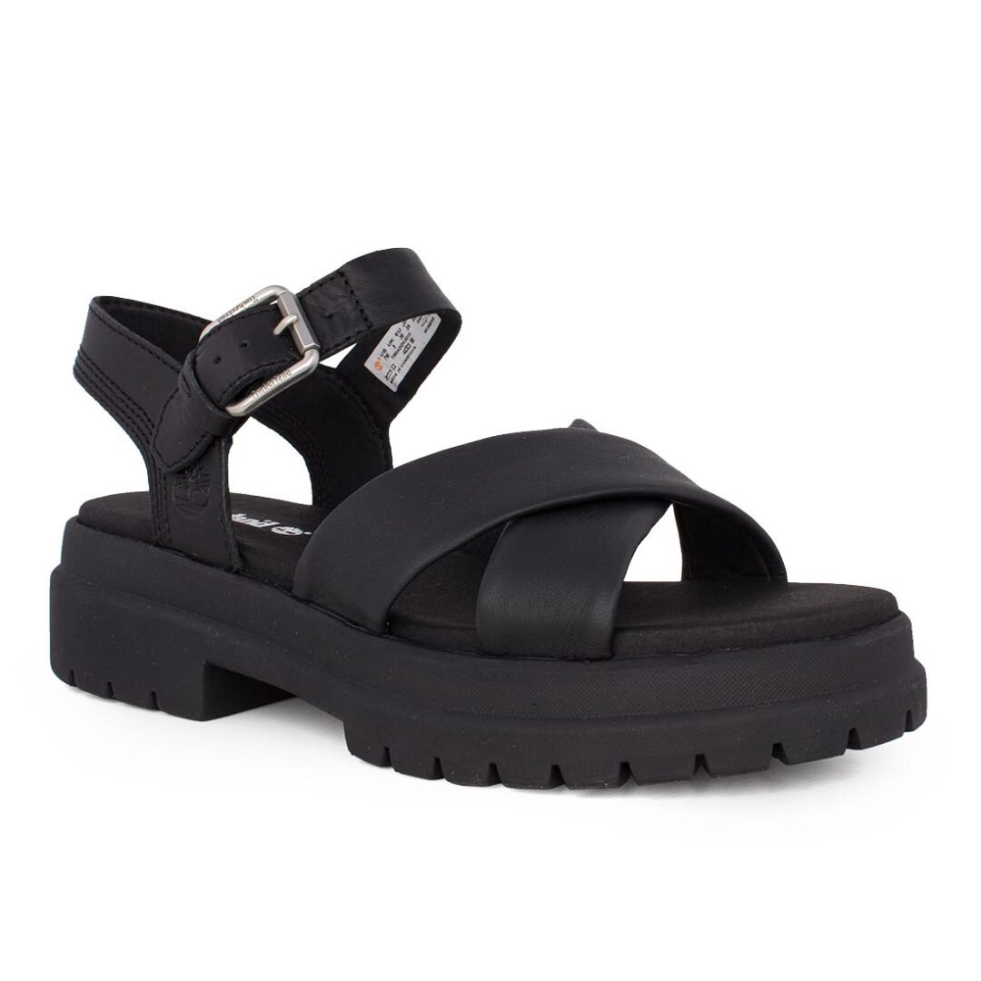 TIMBERLAND ΓΥΝΑΙΚΕΙΑ ΔΕΡΜΑΤΙΝΑ ΠΕΔΙΛΑ LONDON VIBE BACKSTRAP 0A2QVJ 015 BLACK FULL GRAIN - Image 2