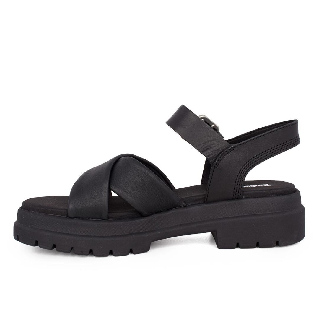 TIMBERLAND ΓΥΝΑΙΚΕΙΑ ΔΕΡΜΑΤΙΝΑ ΠΕΔΙΛΑ LONDON VIBE BACKSTRAP 0A2QVJ 015 BLACK FULL GRAIN - Image 3