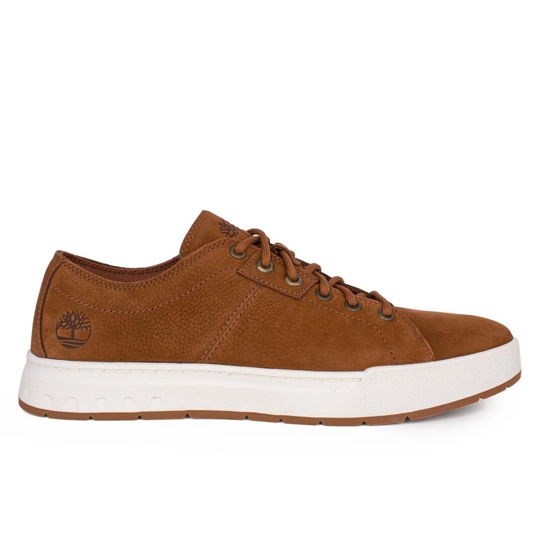 TIMBERLAND ΑΝΔΡΙΚΑ ΔΕΡΜΑΤΙΝΑ SNEAKERS MAPLE GROVE LOW LACE UP 0A6A2D EM71 RUST NUBUCK