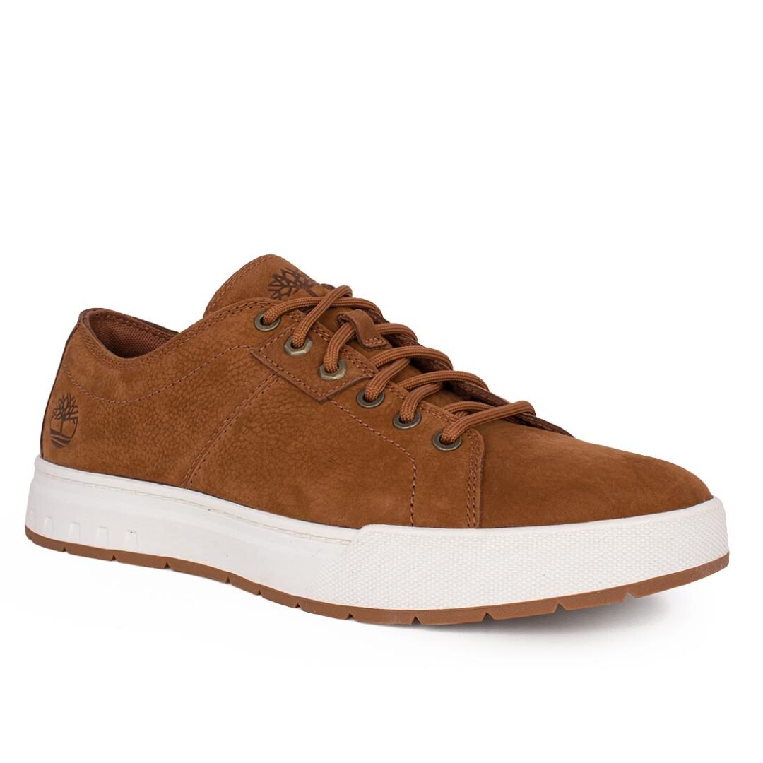 TIMBERLAND ΑΝΔΡΙΚΑ ΔΕΡΜΑΤΙΝΑ SNEAKERS MAPLE GROVE LOW LACE UP 0A6A2D EM71 RUST NUBUCK - Image 2