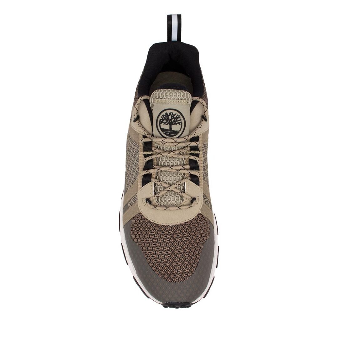 TIMBERLAND ΑΝΔΡΙΚΑ ΔΕΡΜΑΤΙΝΑ SNEAKERS WINSOR TRAIL LOW LACE UP 0A6BES EAB1 LIGHT BROWN MESH - Image 5