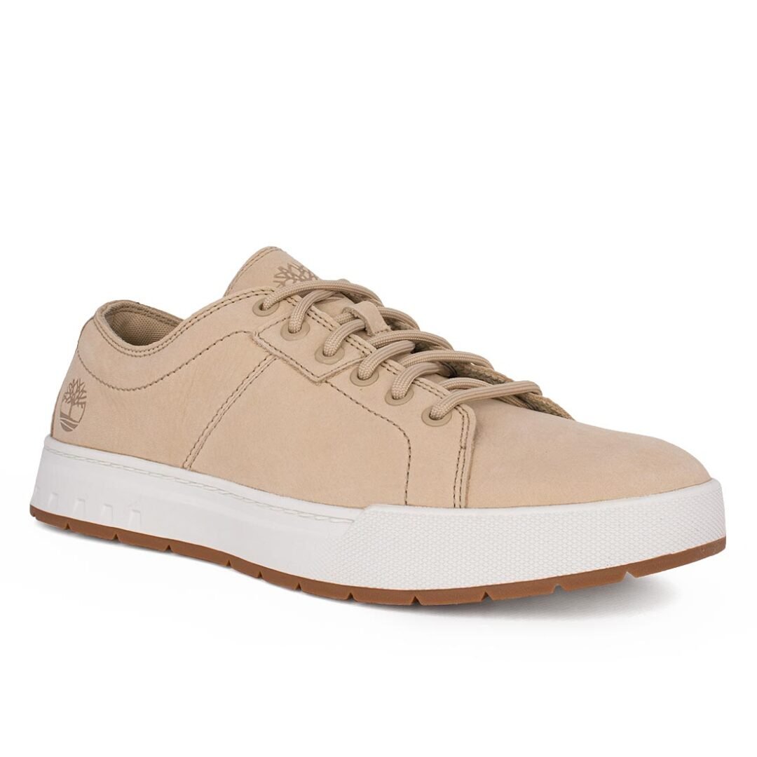 TIMBERLAND ΑΝΔΡΙΚΑ ΔΕΡΜΑΤΙΝΑ SNEAKERS MAPLE GROVE LOW LACE UP 0A6A2D EN71 LIGHT BEIGE NUBUCK - Image 2