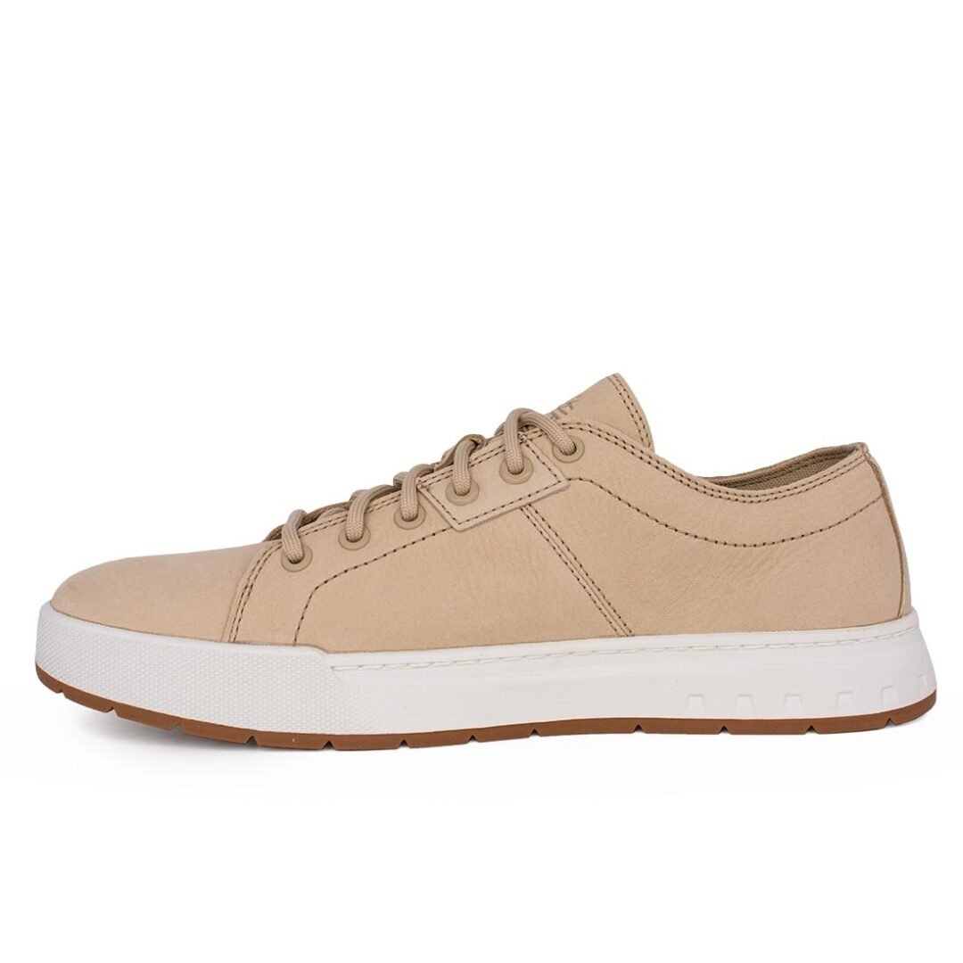 TIMBERLAND ΑΝΔΡΙΚΑ ΔΕΡΜΑΤΙΝΑ SNEAKERS MAPLE GROVE LOW LACE UP 0A6A2D EN71 LIGHT BEIGE NUBUCK - Image 3