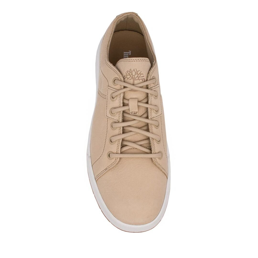 TIMBERLAND ΑΝΔΡΙΚΑ ΔΕΡΜΑΤΙΝΑ SNEAKERS MAPLE GROVE LOW LACE UP 0A6A2D EN71 LIGHT BEIGE NUBUCK - Image 5