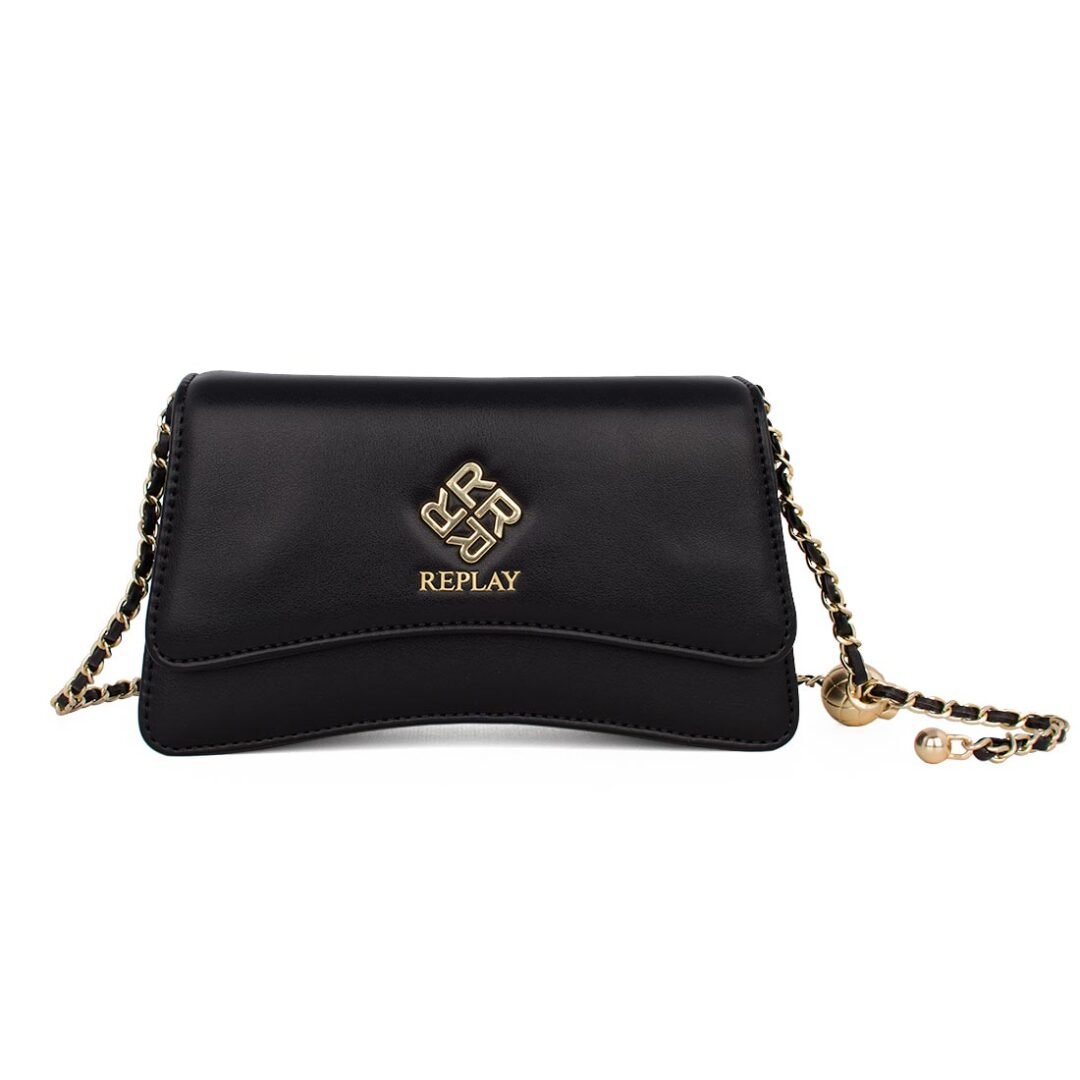 REPLAY ΓΥΝΑΙΚΕΙΟ CROSSBODY ΤΣΑΝΤΑΚΙ FW3584.000.A0015G 098 BLACK