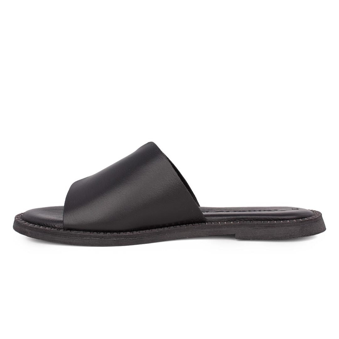 TAMARIS ΓΥΝΑΙΚΕΙΕΣ ΔΕΡΜΑΤΙΝΕΣ FLAT ΠΑΝΤΟΦΛΕΣ 1-27135-42 001 ΜΑΥΡΕΣ - Image 3