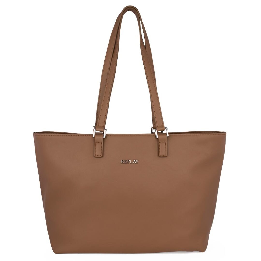 REPLAY ΓΥΝΑΙΚΕΙΑ SHOPPER ΤΣΑΝΤΑ FW3333.006.A0420A 074 BROWN