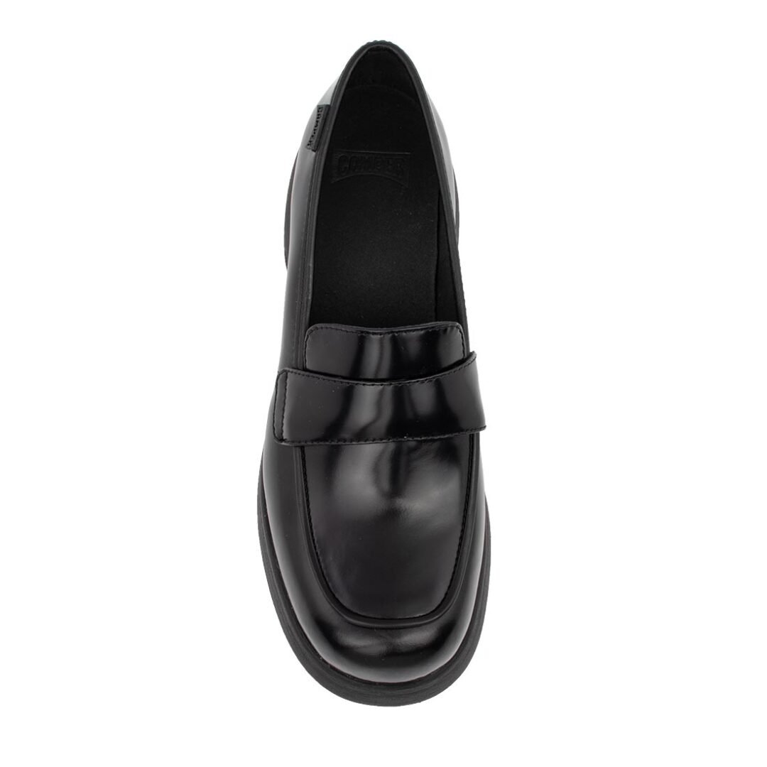 CAMPER ΓΥΝΑΙΚΕΙΑ ΔΕΡΜΑΤΙΝΑ LOAFERS THELMA K201292-010 BLACK - Image 5