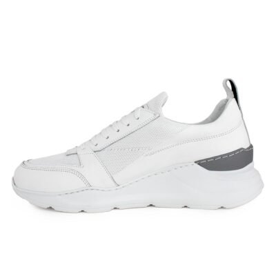 ROBINSON ΑΝΔΡΙΚΑ ΔΕΡΜΑΤΙΝΑ XLight SNEAKERS 71932 ΛΕΥΚΑ - Image 3