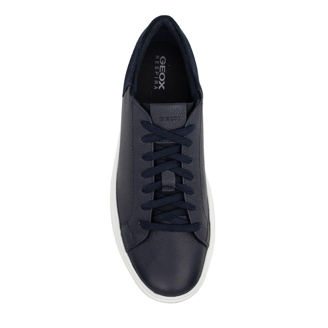 GEOX ΑΝΔΡΙΚΑ ΔΕΡΜΑΤΙΝΑ SNEAKERS U DEIVEN A NAVY - Image 5