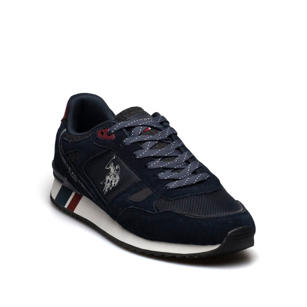 US POLO ΑΝΔΡΙΚΑ SNEAKERS WILDE4 BLUE SUEDE - Image 2