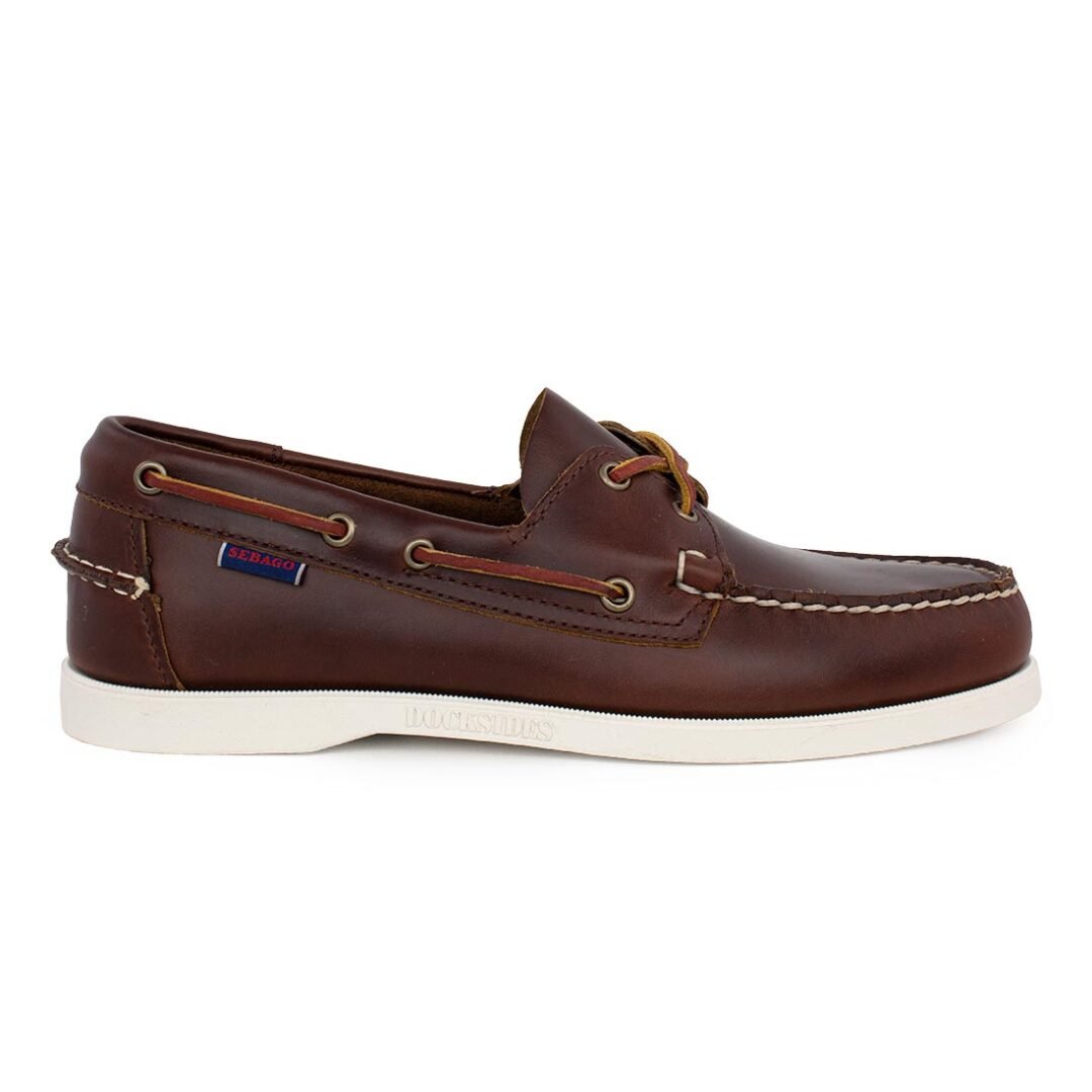 SEBAGO ΑΝΔΡΙΚΑ BOAT SHOES PORTLAND WAXED BROWN