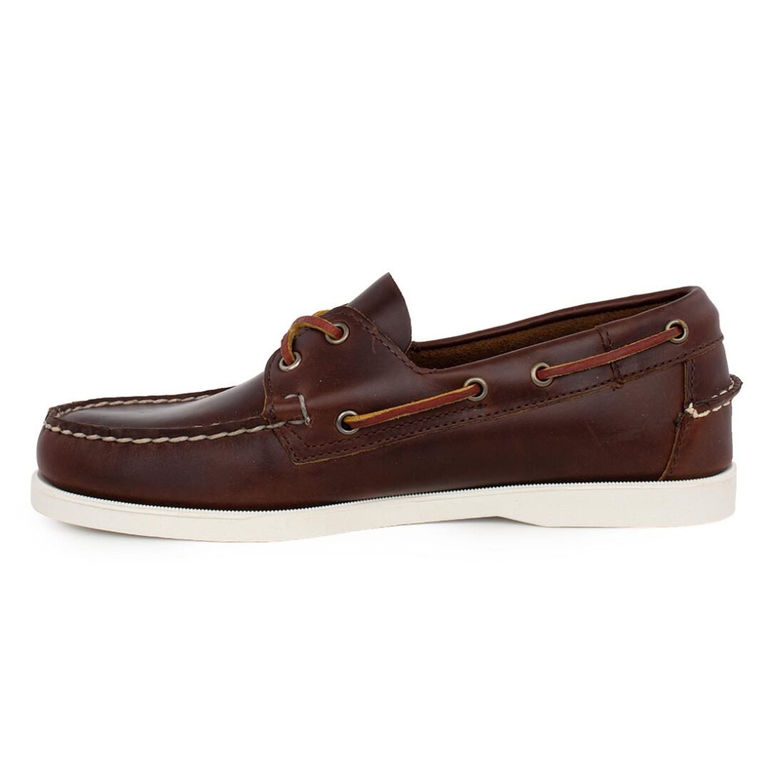 SEBAGO ΑΝΔΡΙΚΑ BOAT SHOES PORTLAND WAXED BROWN - Image 3