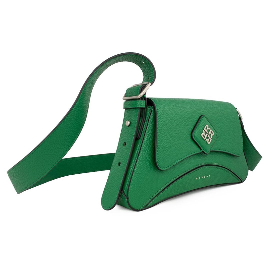 REPLAY ΓΥΝΑΙΚΕΙΑ CROSS BODY ΤΣΑΝΤΑ FW3544.000.A0180C GREEN - Image 2