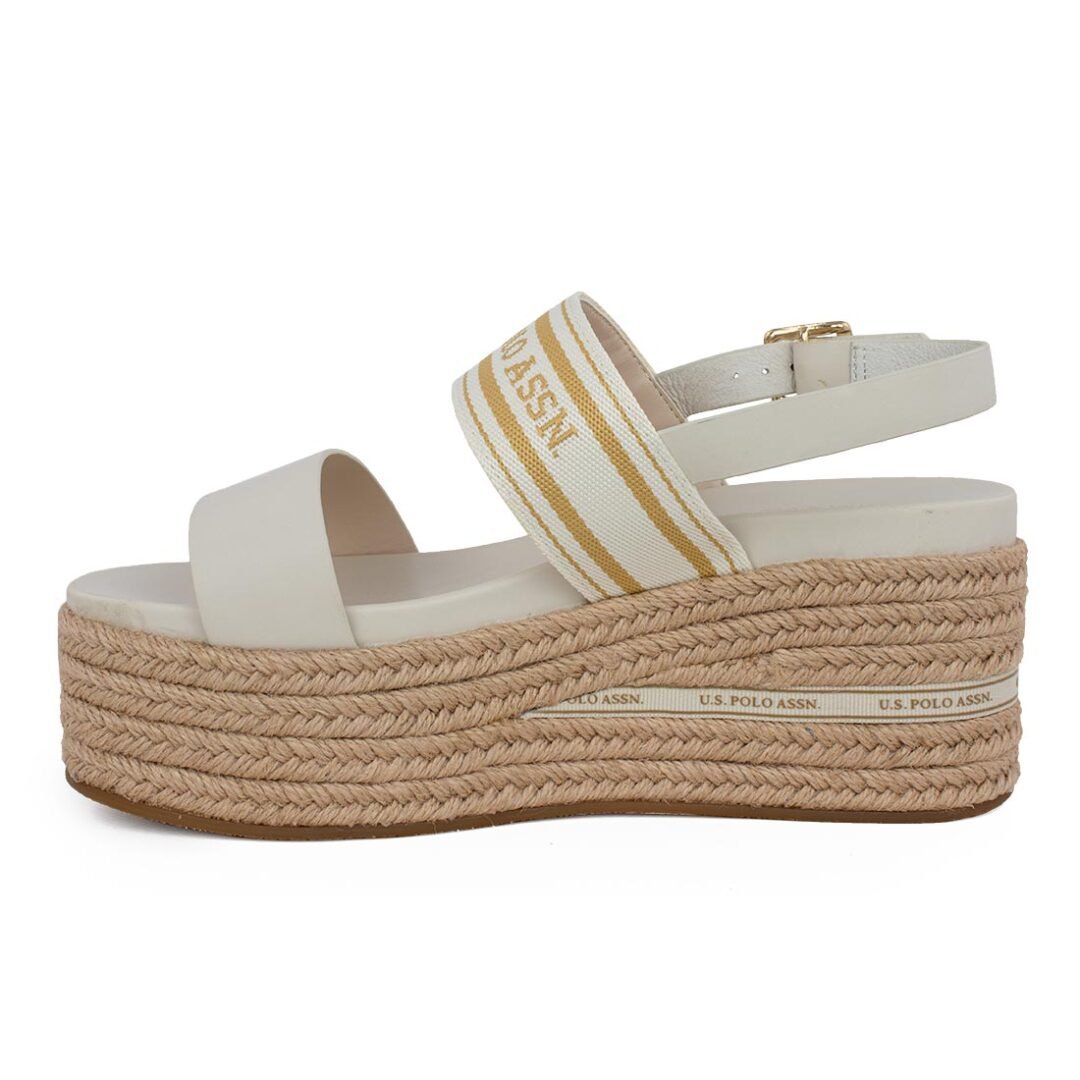 US POLO ΓΥΝΑΙΚΕΙΕΣ ΠΛΑΤΦΟΡΜΕΣ LOREN006 LIGHT BEIGE - Image 3