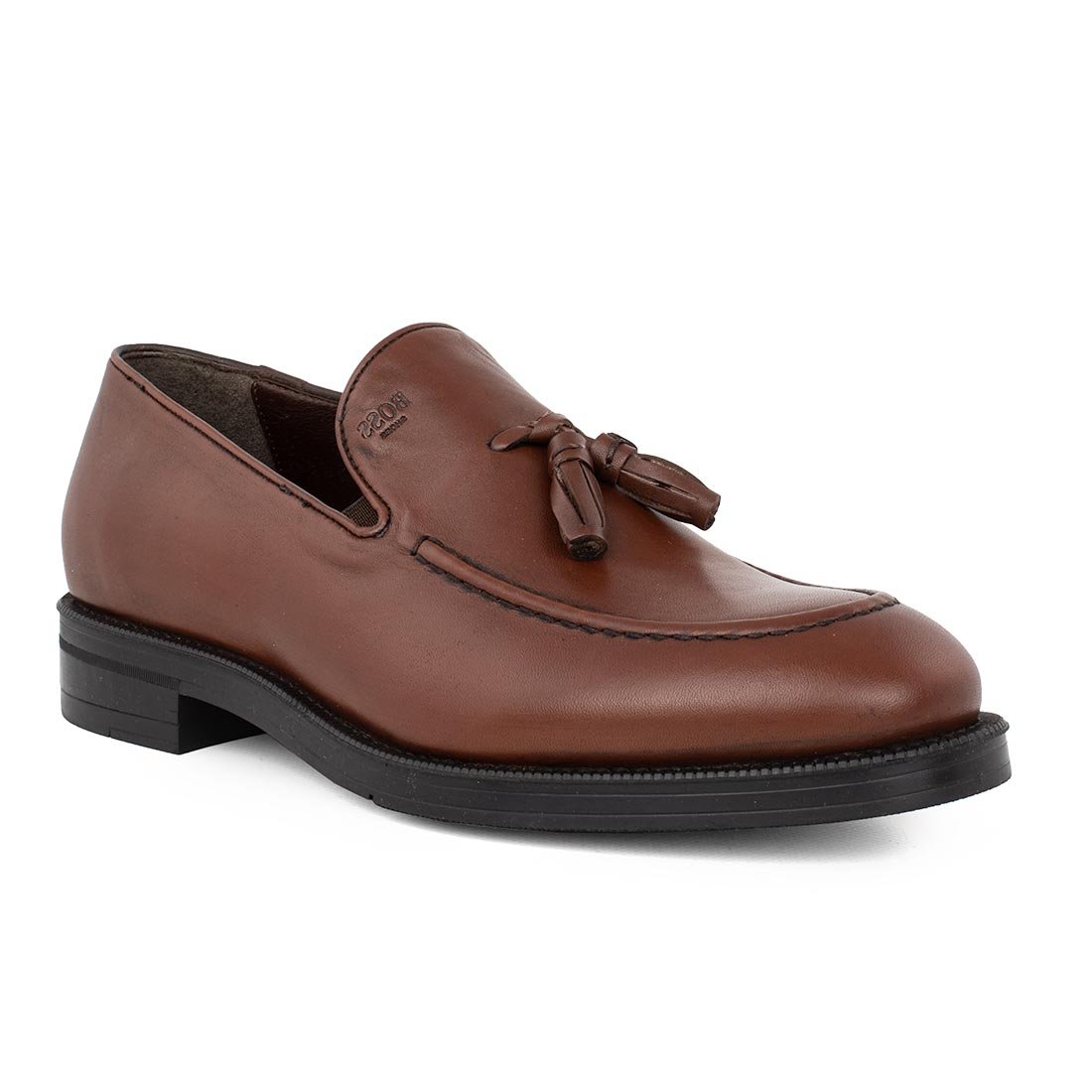 BOSS SHOES ΑΝΔΡΙΚΑ ΔΕΡΜΑΤΙΝΑ LOAFERS U7047 COGNAC - Image 2