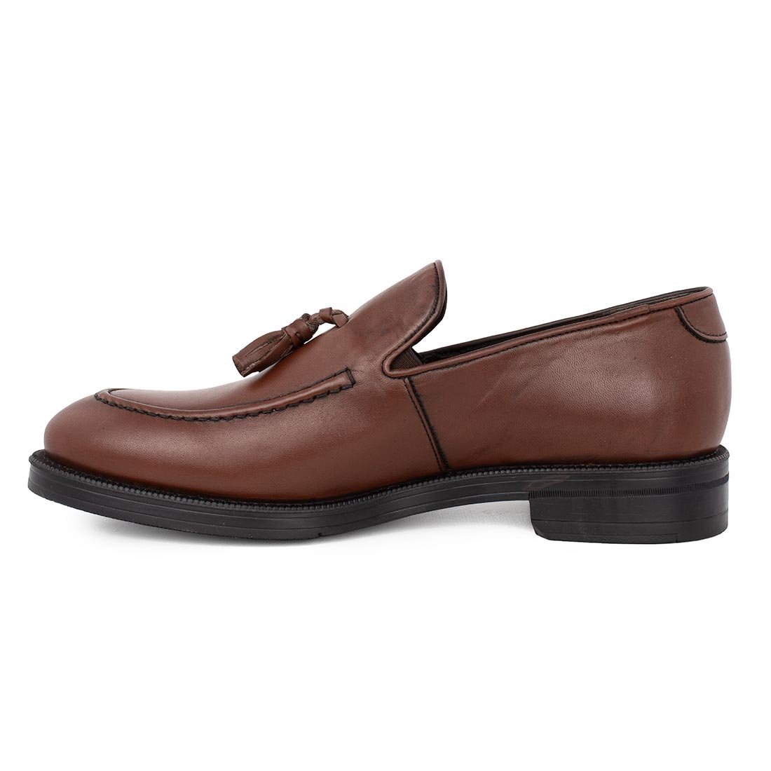 BOSS SHOES ΑΝΔΡΙΚΑ ΔΕΡΜΑΤΙΝΑ LOAFERS U7047 COGNAC - Image 3