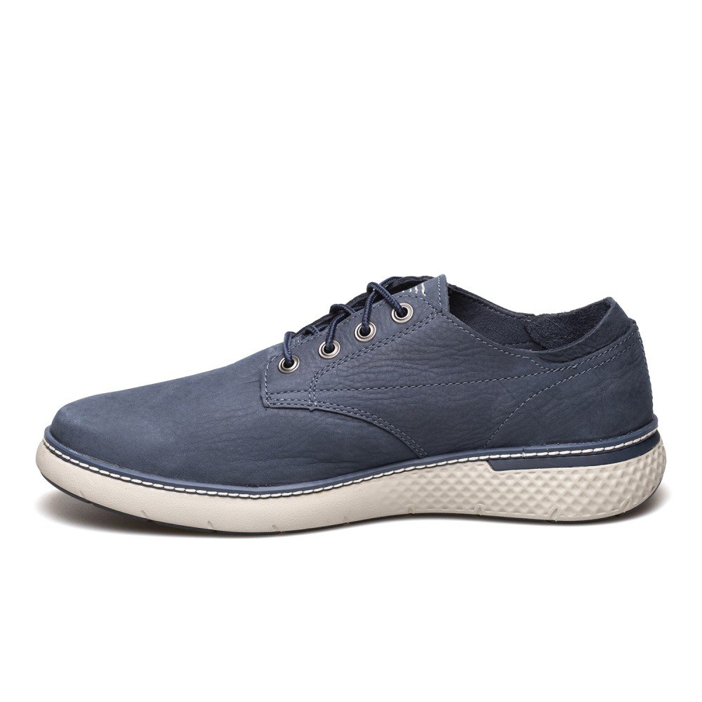 TIMBERLAND ΑΝΔΡΙΚΑ ΔΕΡΜΑΤΙΝΑ OXFORD ΠΑΠΟΥΤΣΙΑ CROSS MARK ΜΠΛΕ NUBUCK 0A264S 019 - Image 3