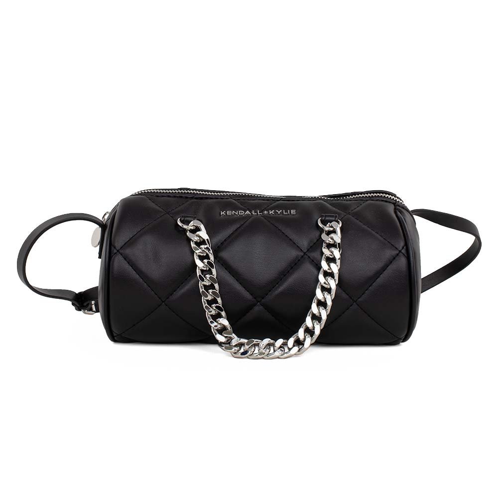 KENDALL + KYLIE ΓΥΝΑΙΚΕΙΑ ΤΣΑΝΤΑ AUDREY BARRELL CROSSBODY BLACK
