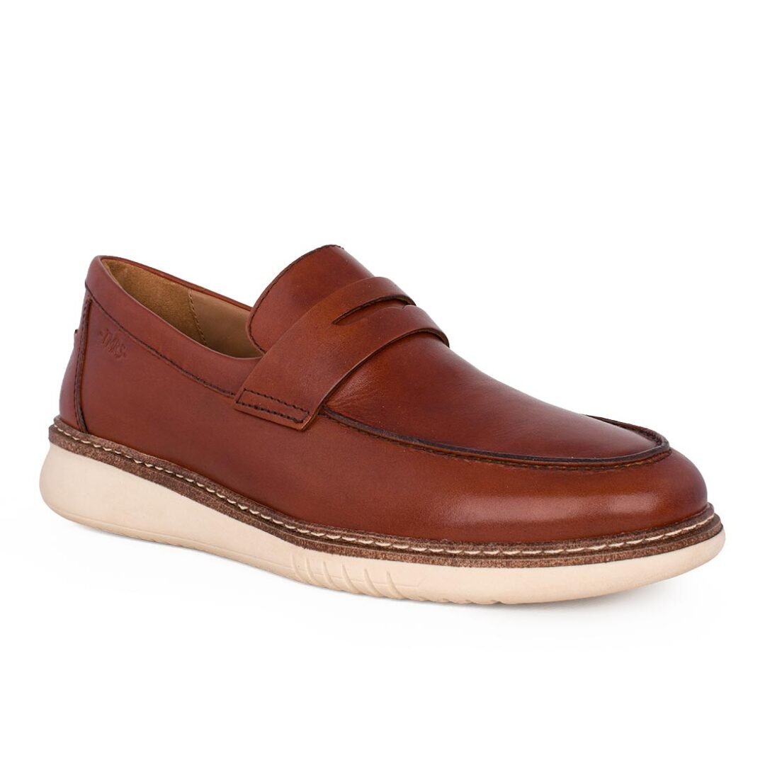 TAMARIS MEN ΑΝΔΡΙΚΑ ΔΕΡΜΑΤΙΝΑ LOAFERS 1-14201-42 305 COGNAC - Image 2
