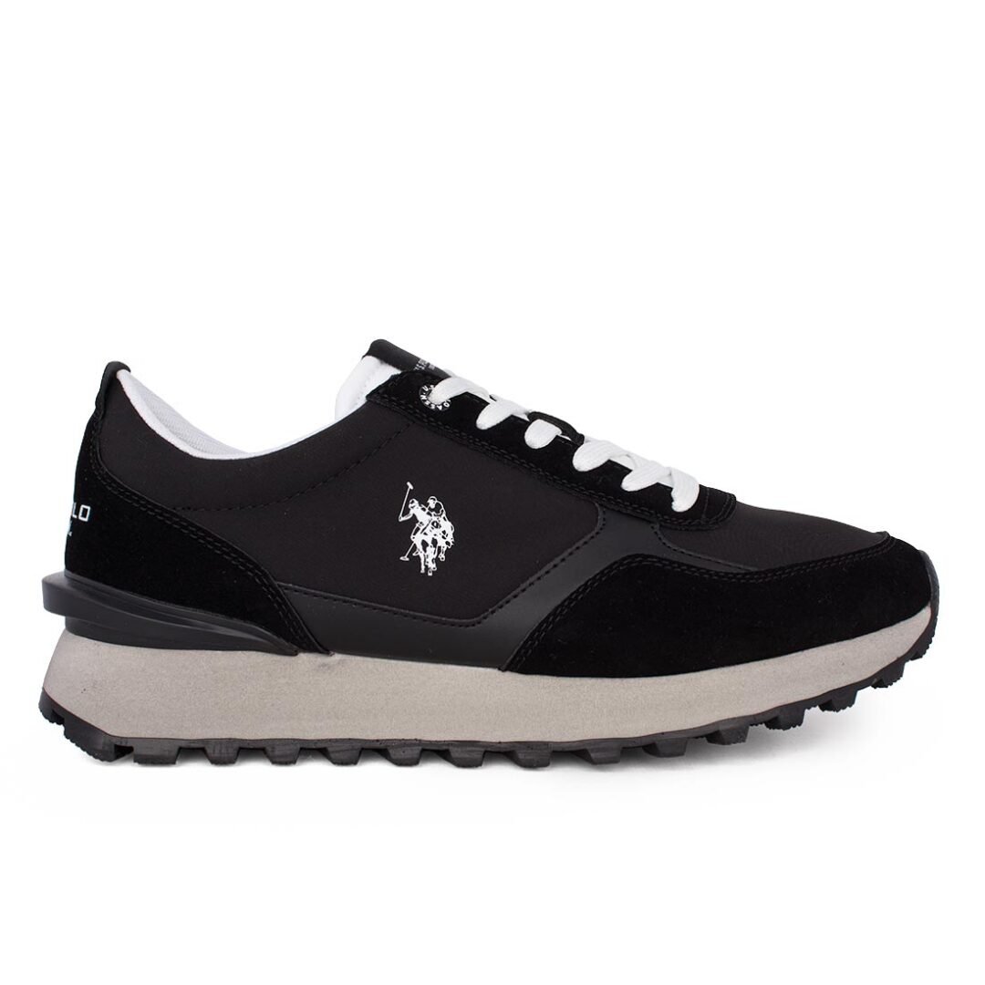 US POLO ΑΝΔΡΙΚΑ SNEAKERS JASPER001 BLACK
