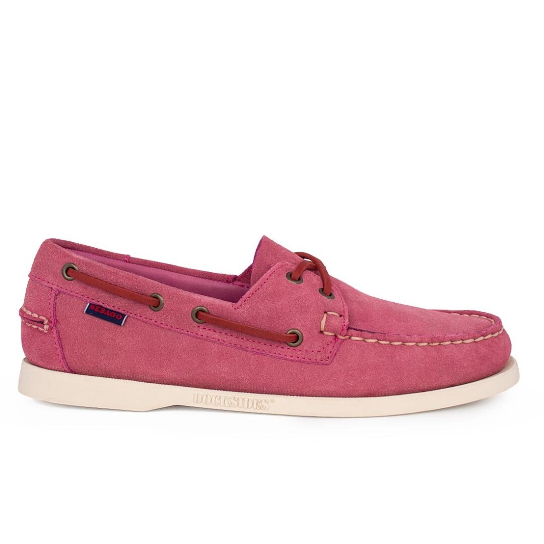 SEBAGO ΑΝΔΡΙΚΑ BOAT SHOES PORTLAND FLESH OUT ROSE CUPCAKE SUEDE