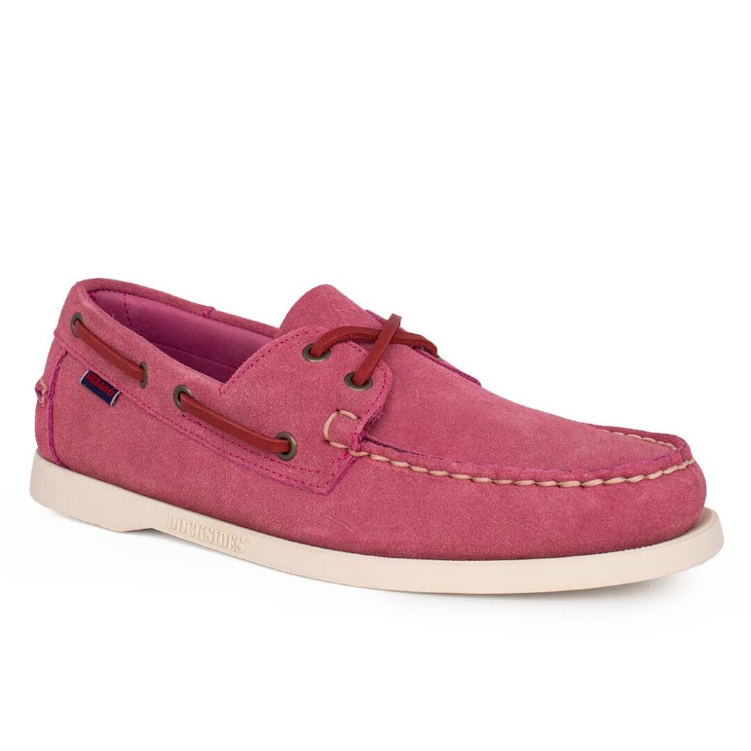 SEBAGO ΑΝΔΡΙΚΑ BOAT SHOES PORTLAND FLESH OUT ROSE CUPCAKE SUEDE - Image 2
