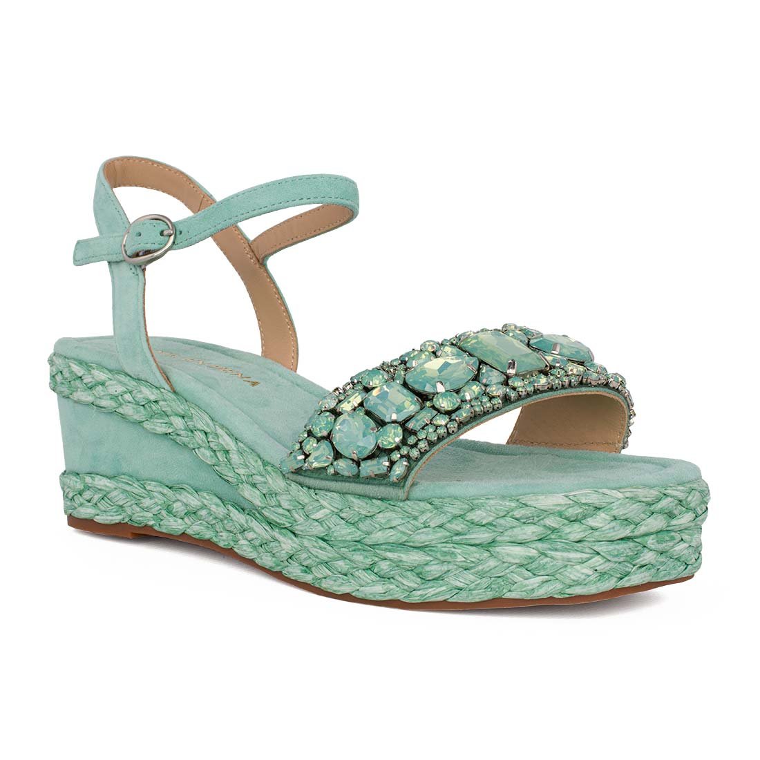 ALMA EN PENA ΓΥΝΑΙΚΕΙΕΣ ΔΕΡΜΑΤΙΝΕΣ ΠΛΑΤΦΟΡΜΕΣ V241014 MINT SUEDE - Image 2