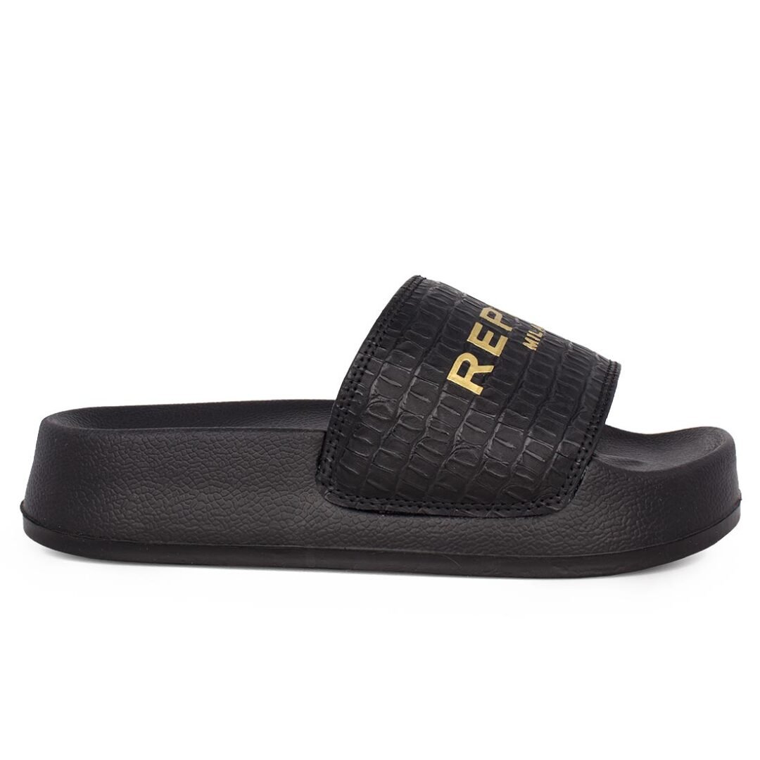 REPLAY ΓΥΝΑΙΚΕΙΑ SLIDES NEW LOTTY COCCO RF1H0021S 0003 BLACK