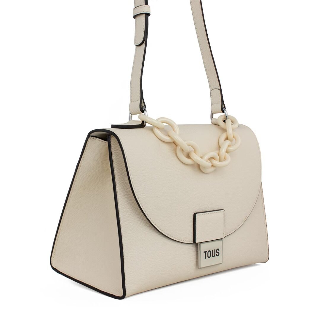 TOUS ΓΥΝΑΙΚΕΙΑ CROSSBODY ΤΣΑΝΤΑ CITY M T SYLVIA BEIGE - Image 2