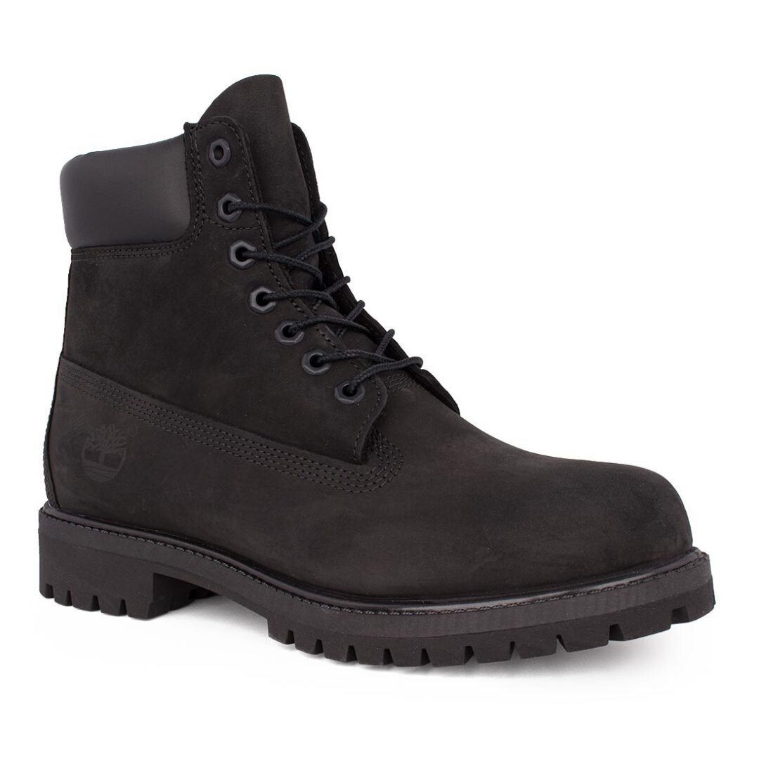 TIMBERLAND ΑΝΔΡΙΚΑ ΔΕΡΜΑΤΙΝΑ ΜΠΟΤΑΚΙΑ 6' PREMIUM WATERPROOF BLACK 110073 001 - Image 2