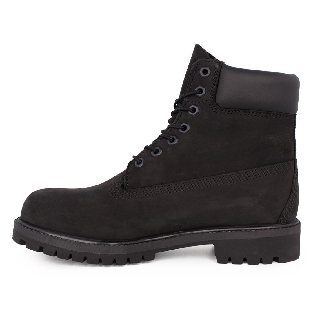 TIMBERLAND ΑΝΔΡΙΚΑ ΔΕΡΜΑΤΙΝΑ ΜΠΟΤΑΚΙΑ 6' PREMIUM WATERPROOF BLACK 110073 001 - Image 3
