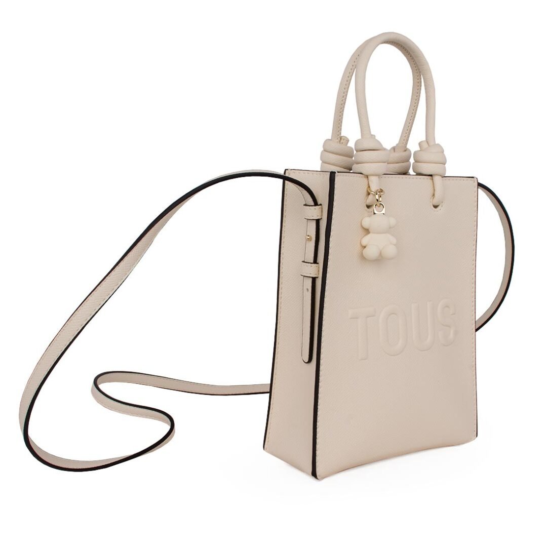 TOUS ΓΥΝΑΙΚΕΙΑ CROSSBODY ΜΙΝΙ ΤΣΑΝΤΑ MINI BOLSO POP LA RUE BEIGE - Image 2