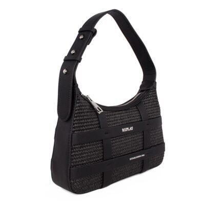 REPLAY ΓΥΝΑΙΚΕΙΑ ΤΣΑΝΤΑ ΩΜΟΥ FW3616.001.A0463 098 BLACK - Image 2