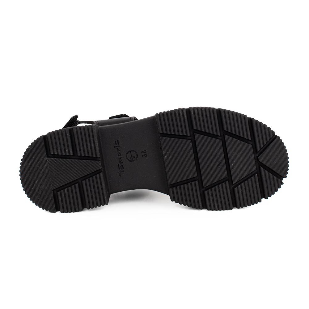 TAMARIS ΓΥΝΑΙΚΕΙΑ ΔΕΡΜΑΤΙΝΑ ΠΕΔΙΛΑ 1-28273-38 001 ΜΑΥΡΑ - Image 4