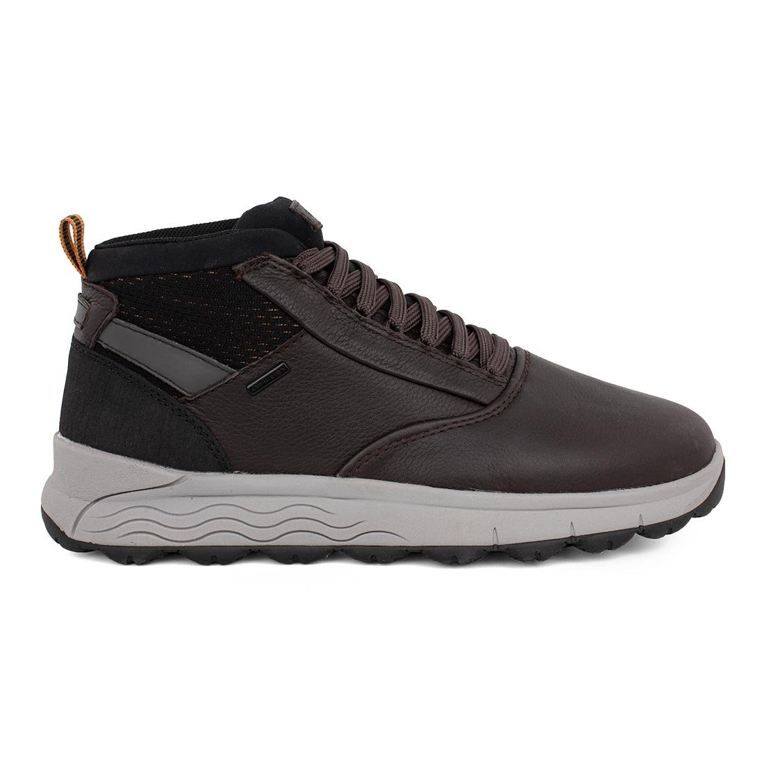 GEOX ΑΝΔΡΙΚΑ ΔΕΡΜΑΤΙΝΑ COMFORT AMPHIBIOX ΜΠΟΤΑΚΙΑ SPHERICA 4X4 B ABX COFFEE