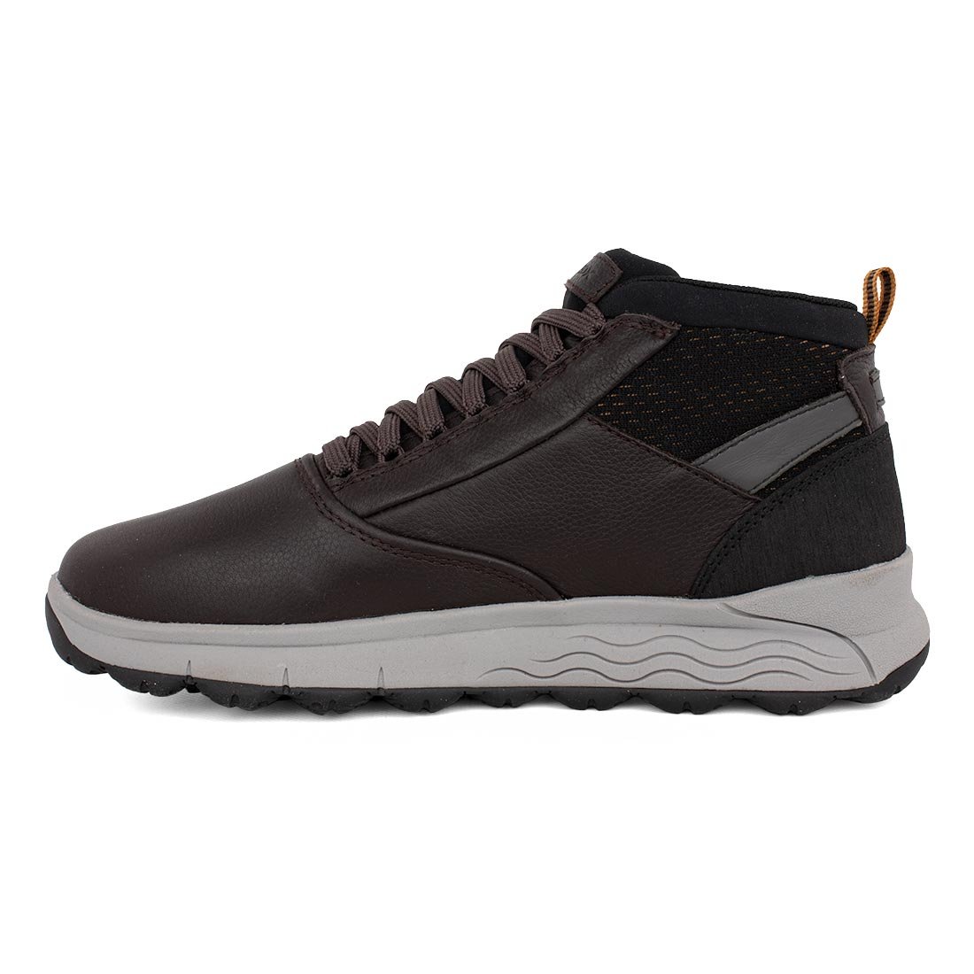 GEOX ΑΝΔΡΙΚΑ ΔΕΡΜΑΤΙΝΑ COMFORT AMPHIBIOX ΜΠΟΤΑΚΙΑ SPHERICA 4X4 B ABX COFFEE - Image 3