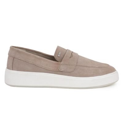 S. OLIVER ΑΝΔΡΙΚΑ ΔΕΡΜΑΤΙΝΑ LOAFERS 5-14601-20 355 SAND SUEDE