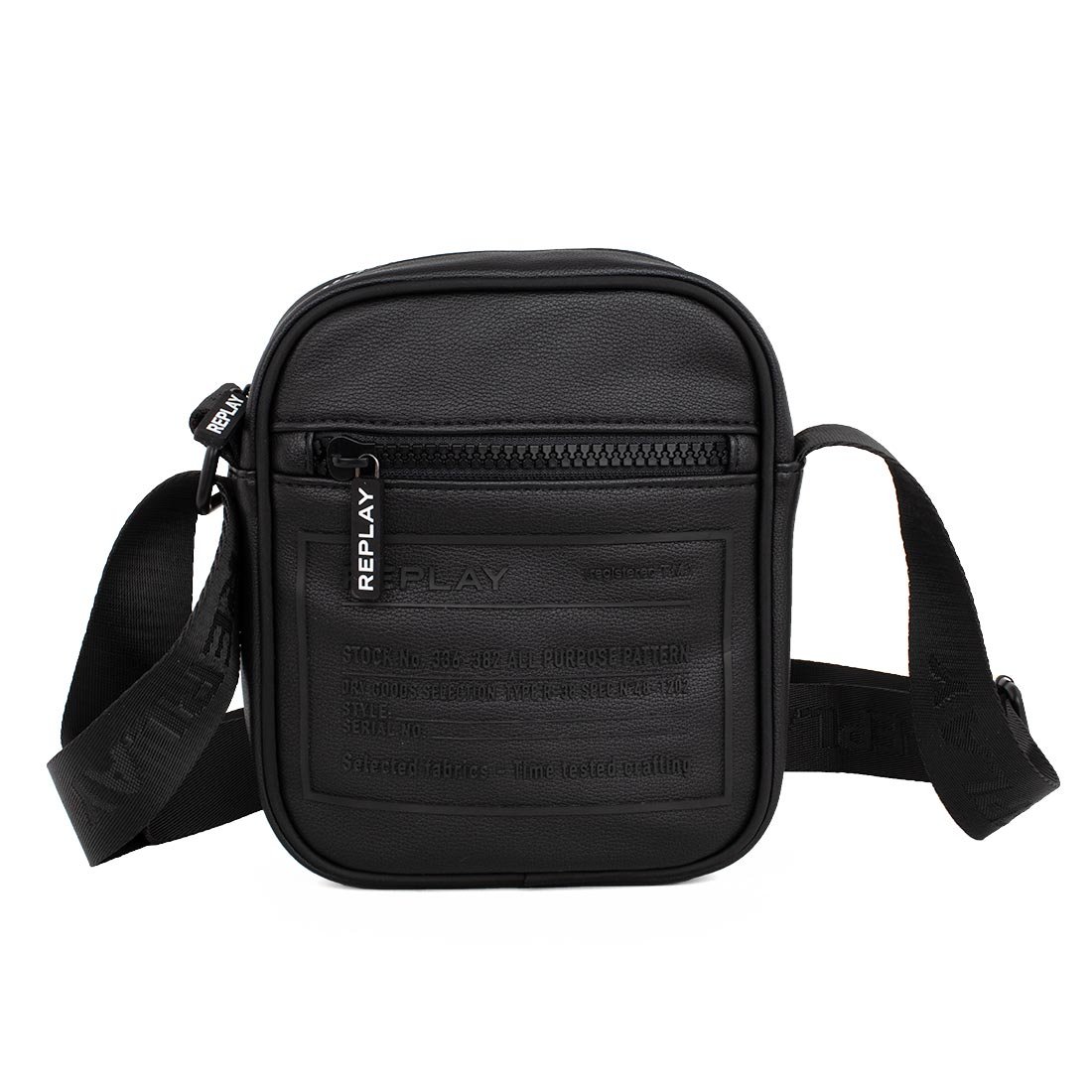 REPLAY ΑΝΔΡΙΚΗ CROSSBODY ΤΣΑΝΤΑ FM3623.000 ΜΑΥΡΗ