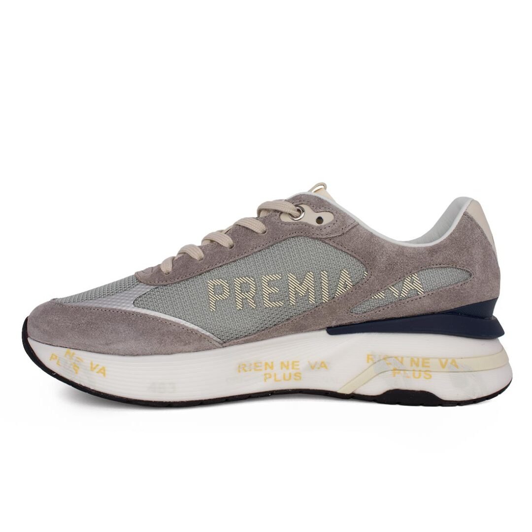 PREMIATA ΑΝΔΡΙΚΑ ΔΕΡΜΑΤΙΝΑ SNEAKERS MOERUN 6727 - Image 4