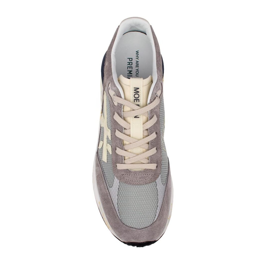 PREMIATA ΑΝΔΡΙΚΑ ΔΕΡΜΑΤΙΝΑ SNEAKERS MOERUN 6727 - Image 6