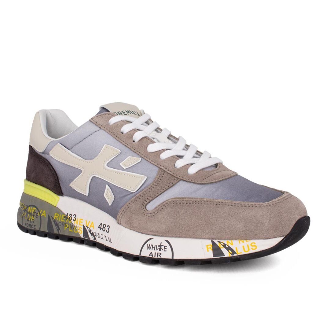 PREMIATA ΑΝΔΡΙΚΑ ΔΕΡΜΑΤΙΝΑ SNEAKERS MICK 5691 - Image 2