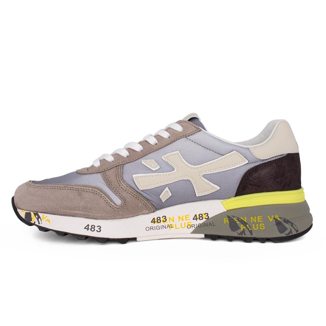 PREMIATA ΑΝΔΡΙΚΑ ΔΕΡΜΑΤΙΝΑ SNEAKERS MICK 5691 - Image 3